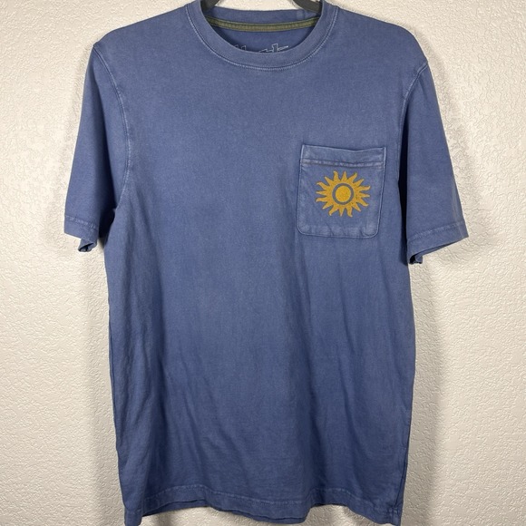 Howler Brothers Other - Howler Bros Brother Sun Drinker Cotton T-Shirt Blue Resin Garment Wash Small